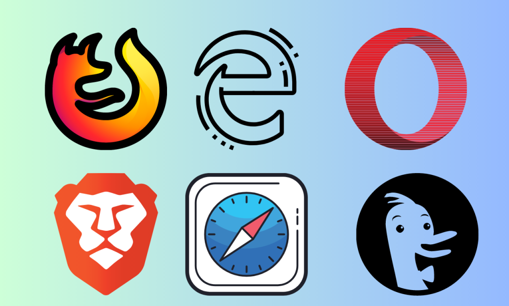 top 6 web browsers