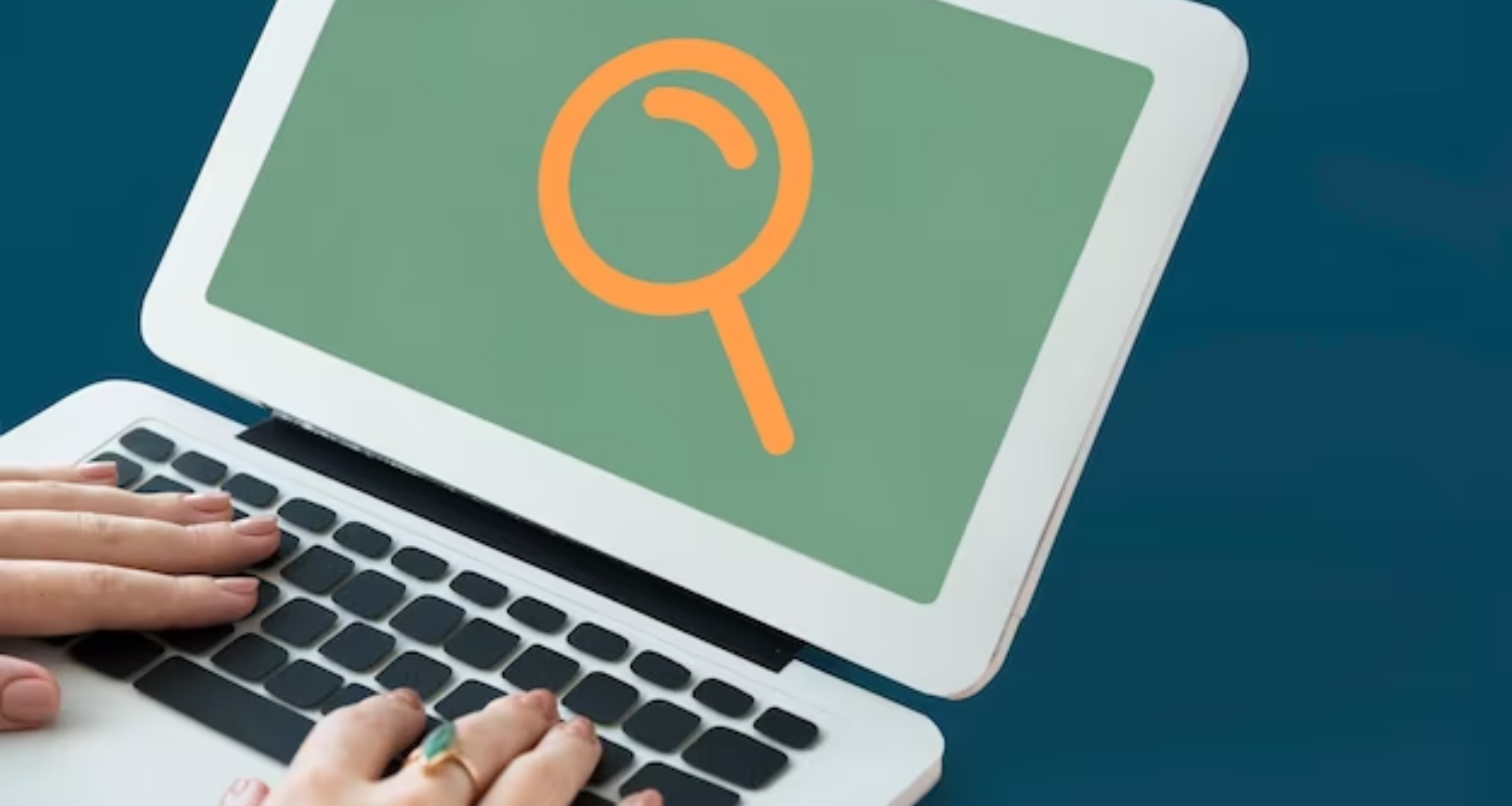 Laptop and search icon Does Paid Search Affect Organic Search Demystifying SEO and PPC